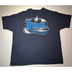 Harley-Davidson Motorcycles Ithaca Cayuta New York Men's Pocketed T-shirt 2XL